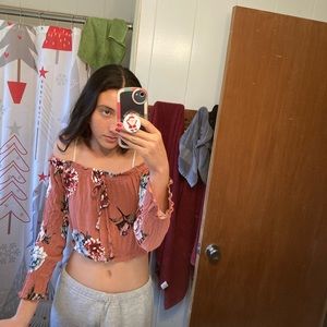 Off shoulder top